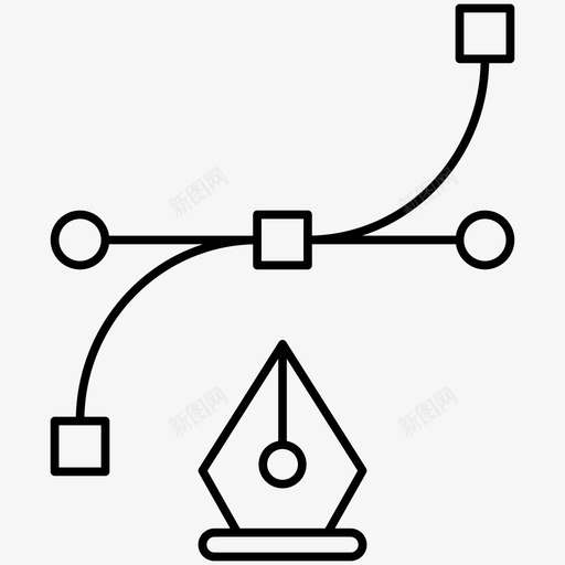 图形设计绘图钢笔svg_新图网 https://ixintu.com 图形设计 钢笔 绘图 工具 应用程序