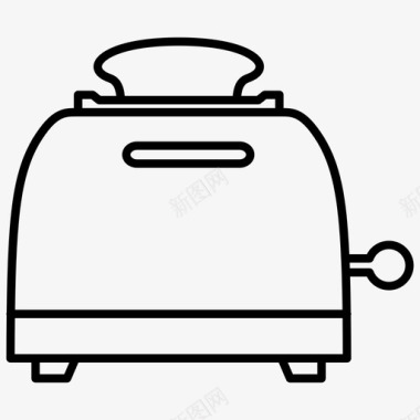 采购产品烤面包机电器面包图标