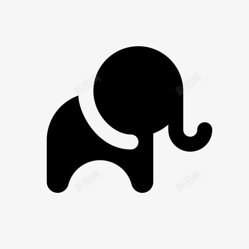 大象小孩玩具svg_新图网 https://ixintu.com 小孩 大象 玩具 动物园 产品服务 雕文