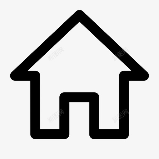 Icon后台首页svg_新图网 https://ixintu.com 后台 首页
