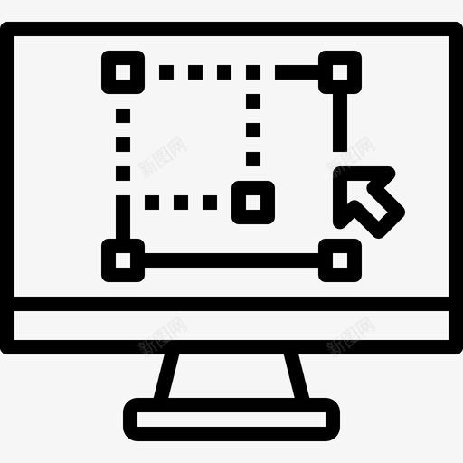 转换编辑平面设计svg_新图网 https://ixintu.com 平面设计 转换 编辑 显示器 屏幕 平面 设计师