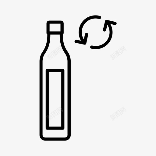 重复使用的油瓶饮料箱子svg_新图网 https://ixintu.com 重复 使用 用的 油瓶 饮料 箱子 玻璃 橄榄油 环境