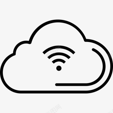 云存储互联网技术图标