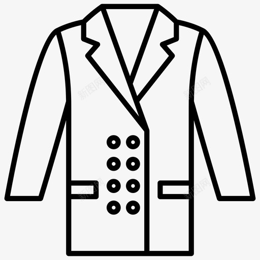 外套衣服时装svg_新图网 https://ixintu.com 外套 衣服 时装 夹克 套装 保暖 冬季