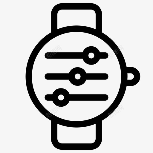 智能手表配置设备svg_新图网 https://ixintu.com 智能 手表 配置 设备 菜单 广场