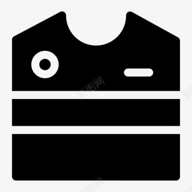 球衣运动员衬衫图标