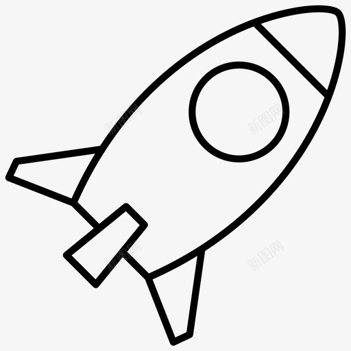 火箭发射行星svg_新图网 https://ixintu.com 火箭 发射 行星 上升 航天飞机 运输工具