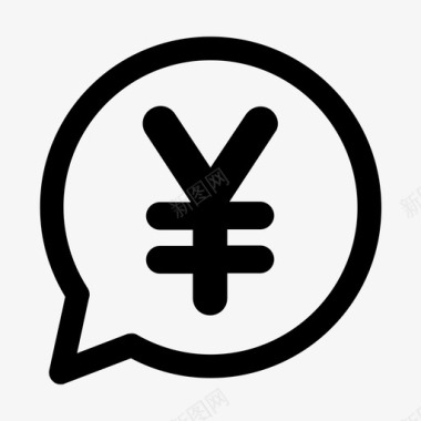 金融商业货币图标