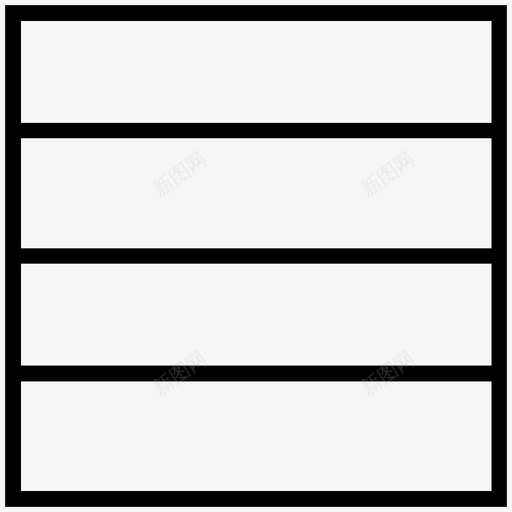 带边框的四个正方形仪表板界面形状svg_新图网 https://ixintu.com 边框 四个 正方形 仪表板 界面 形状 符号 软件