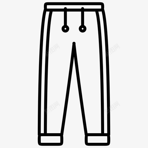 运动裤穿着时尚svg_新图网 https://ixintu.com 运动 穿着 时尚 衣服
