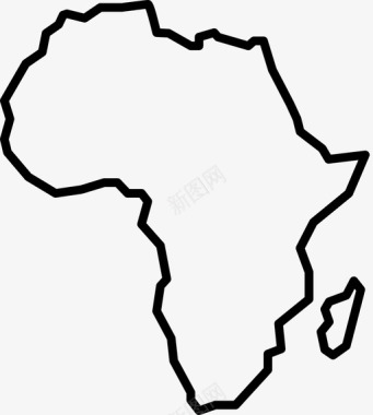 非洲大西洋大陆图标