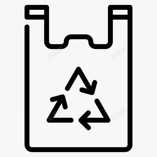 塑料袋环保袋回收svg_新图网 https://ixintu.com 塑料袋 环保 回收 购物袋 生态 提纲