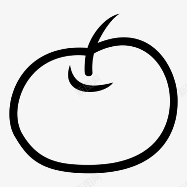 苹果饮食食品图标