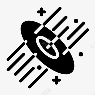 黑洞星系轨道图标