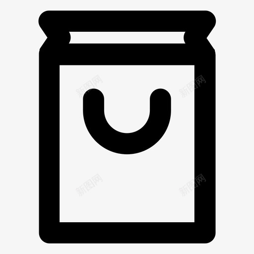购物袋购买礼品svg_新图网 https://ixintu.com 购物袋 购买 礼品 商店