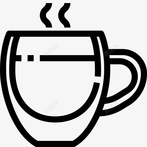 热咖啡咖啡杯热饮料svg_新图网 https://ixintu.com 咖啡 咖啡杯 热饮 饮料 马克 咖啡店