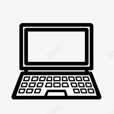 笔记本电脑硬件技术图标