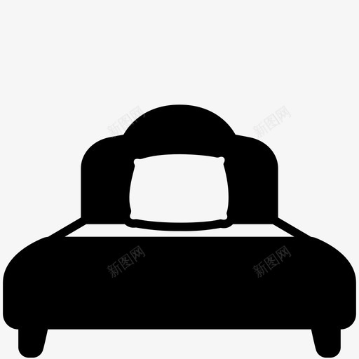 床家具枕头svg_新图网 https://ixintu.com 家具 枕头 单人床 睡眠 家居装饰