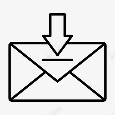 保存邮件邀请信件图标