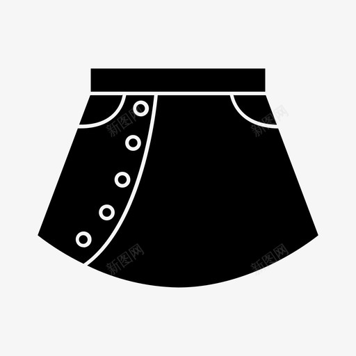短裙服装服装店svg_新图网 https://ixintu.com 短裙 服装 服装店 时装