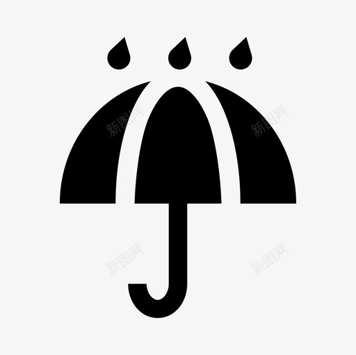 雨季雨伞绿色季节svg_新图网 https://ixintu.com 雨季 雨伞 绿色 季节 热带