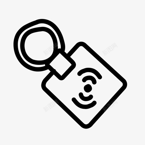 无线钥匙链芯片绘图svg_新图网 https://ixintu.com 钥匙 无线 芯片 绘图 手绘 技术 安全