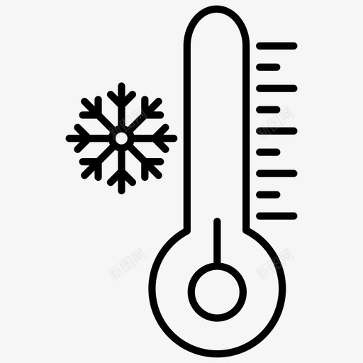 寒冷天气天气预报霜雪svg_新图网 https://ixintu.com 寒冷 天气 天气预报 霜雪 温度 温度计