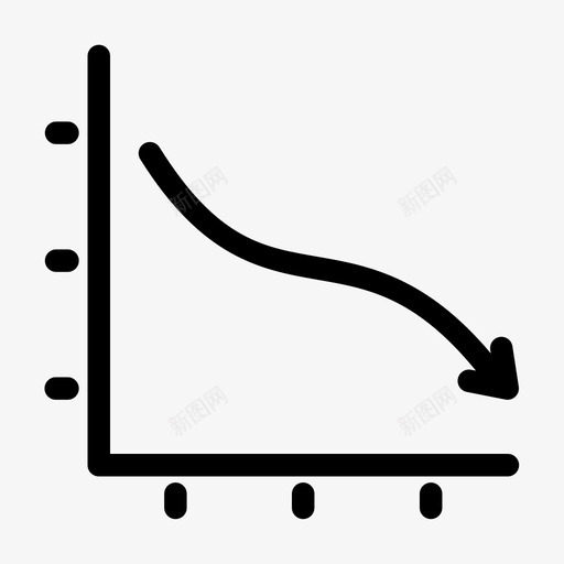 图形向下图表趋势svg_新图网 https://ixintu.com 图形 向下 图表 趋势 流行