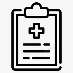 健康报告医疗报告剪贴板健康高清图片