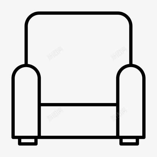 沙发座椅坐svg_新图网 https://ixintu.com 沙发 座椅 坐坐 家具 家居 系列