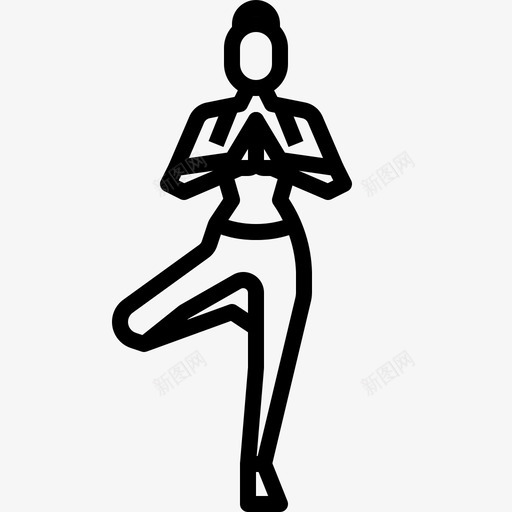 瑜伽运动冥想svg_新图网 https://ixintu.com 瑜伽 运动 冥想 姿势 健康 健身房