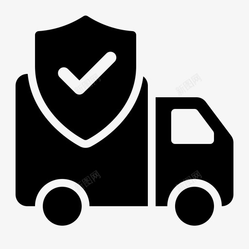 安全交付警卫保险svg_新图网 https://ixintu.com 安全 交付 保险 警卫 盾牌 卡车 雕文
