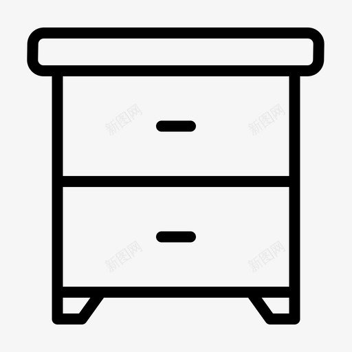 马桶抽屉柜家具svg_新图网 https://ixintu.com 马桶 抽屉 家具 餐具柜 家居装饰 室内装饰