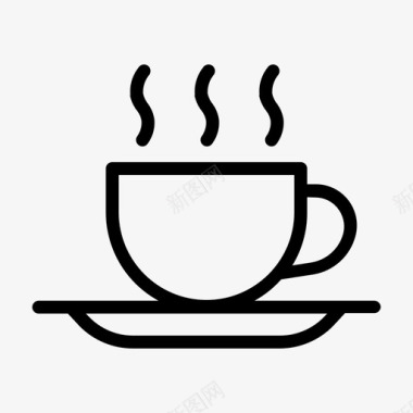 咖啡饮料咖啡馆图标