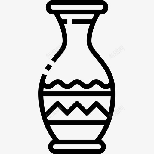 花瓶双耳瓶古代svg_新图网 https://ixintu.com 花瓶 双耳 古代 陶瓷 陶器 艺术家 工作室