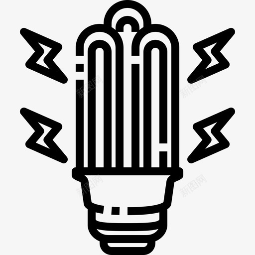 灯泡电子产品想法svg_新图网 https://ixintu.com 灯泡 电子产品 想法 发明