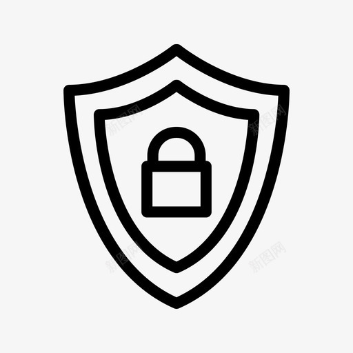 网络安全密码安全网络盾svg_新图网 https://ixintu.com 网络安全 密码 安全 网络 工业