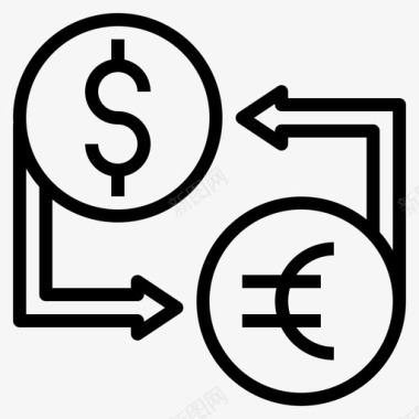 交易所外汇货币图标