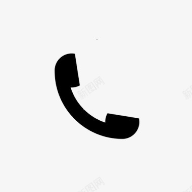 电话呼叫手持电话中的图标图标