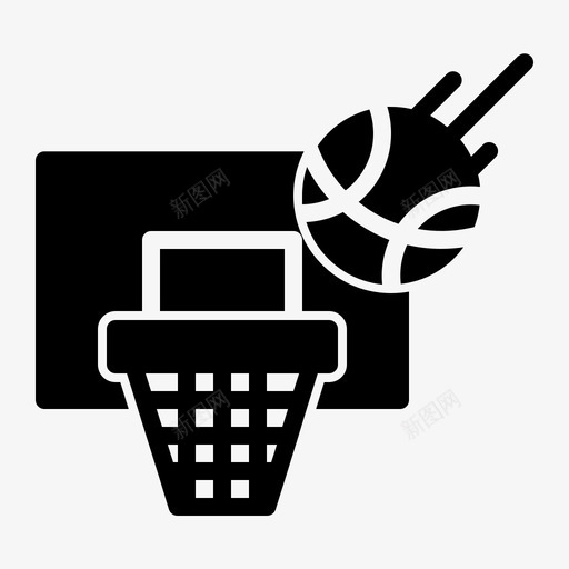 学校球篮子svg_新图网 https://ixintu.com 学校 篮子 篮球 游戏 运动 运动学 标志