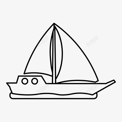 船海洋帆船svg_新图网 https://ixintu.com 海洋 帆船海 洋船 旅行