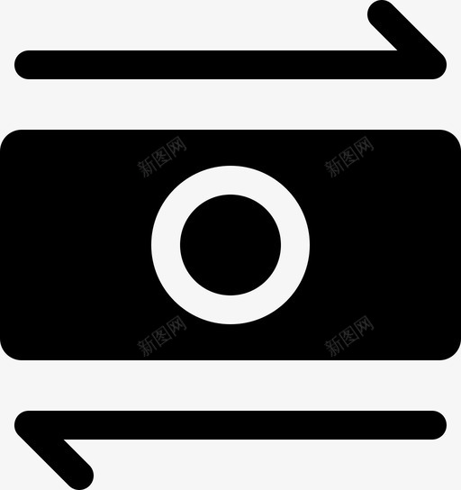 货币运动移动svg_新图网 https://ixintu.com 货币 运动 移动 支付 轮换 转移 区块 填充