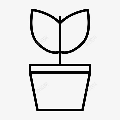 植物盆栽花卉花卉设计svg_新图网 https://ixintu.com 花卉 植物 盆栽 设计 花园 户外 度假