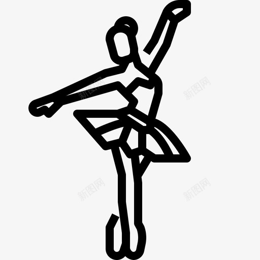 芭蕾舞编舞舞蹈svg_新图网 https://ixintu.com 舞蹈 芭蕾舞 编舞 女人 俄罗斯