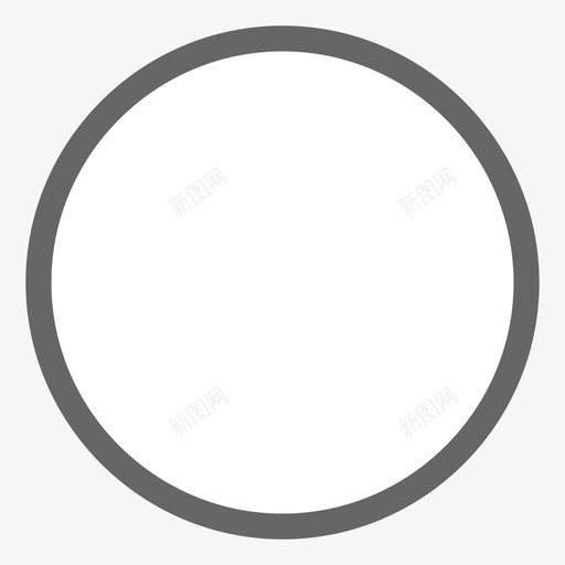 Eicon单选框未选中svg_新图网 https://ixintu.com 单选 框未 选中