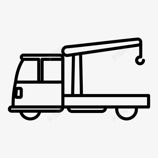 卡车建造修理svg_新图网 https://ixintu.com 建造 卡车 修理 修理工 工具 车间