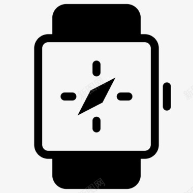 智能手表指南针设备图标