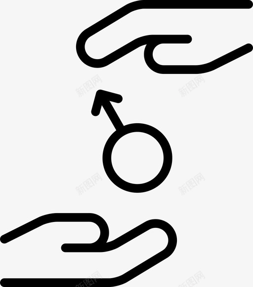 男人手握svg_新图网 https://ixintu.com 男人 人手 握男 保护性 抓瘦