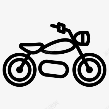 摩托车驱动器发动机图标