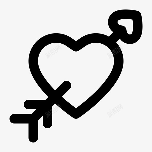 丘比特之箭心情人节svg_新图网 https://ixintu.com 丘比特 之箭 心情 情人节 浪漫